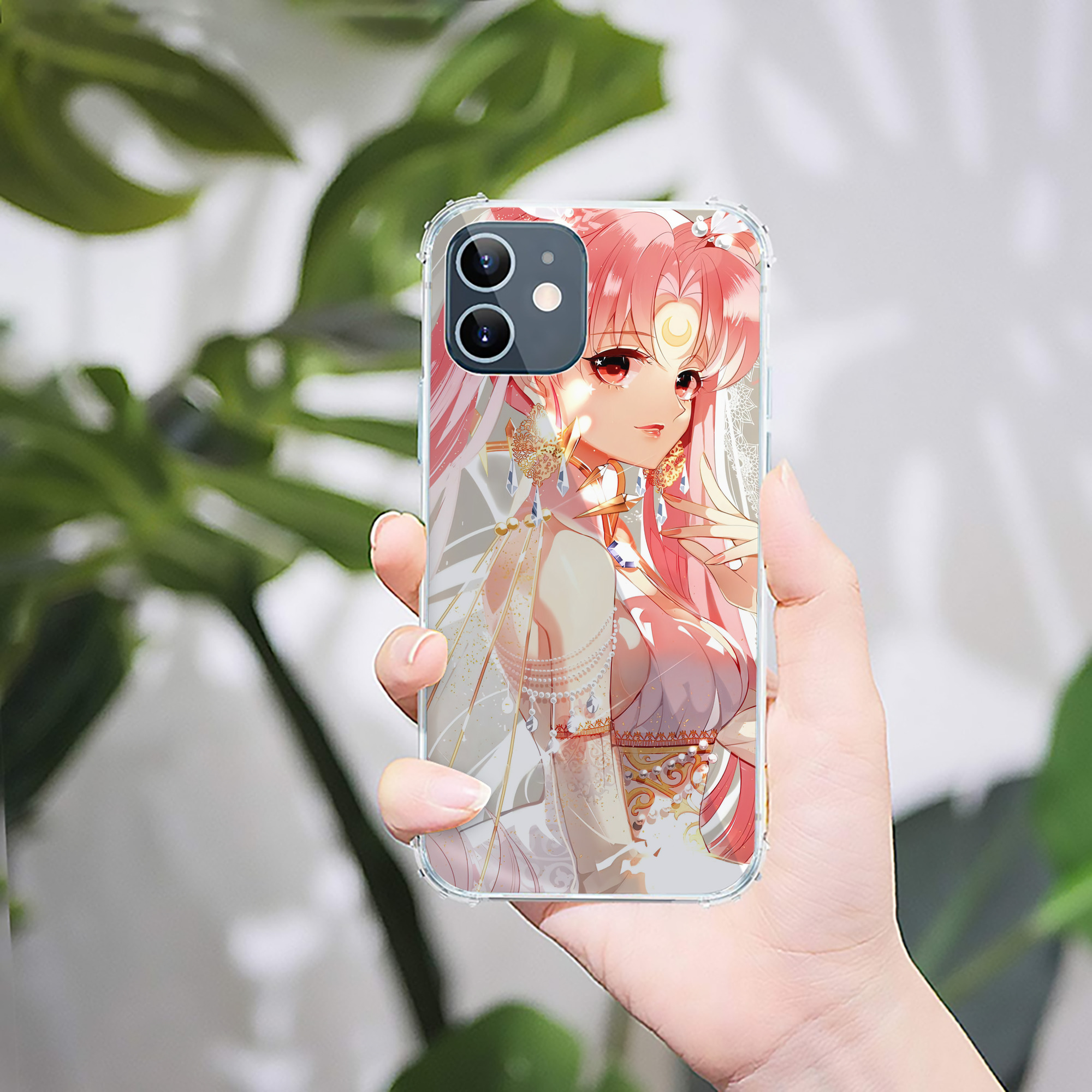 （画像用） 美少女戦士セーラームーン Sailor Moon 【iPhone 12シリーズ対応】透明スマホケース（クリアソフトケース）
